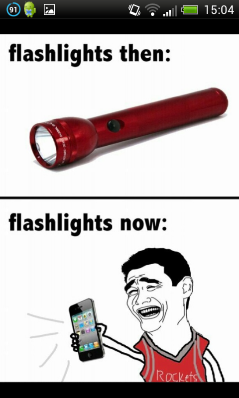 flashlights - meme