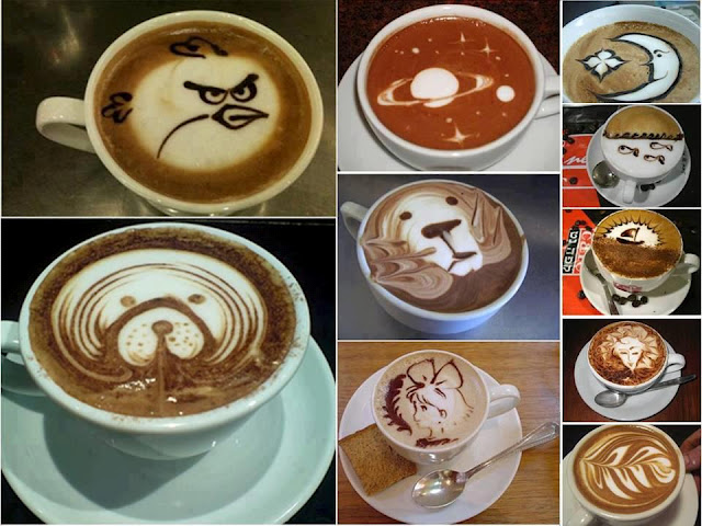 Cappuccino Art Awesomeness - meme