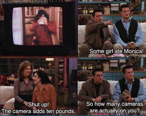 The camera adds ten pounds - meme
