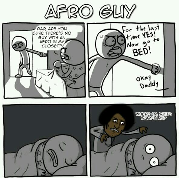 Afro Guy - meme
