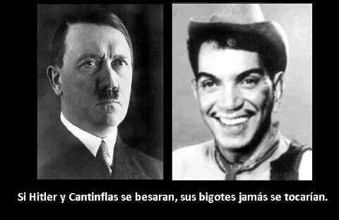 Hitler & Cantinflas - meme