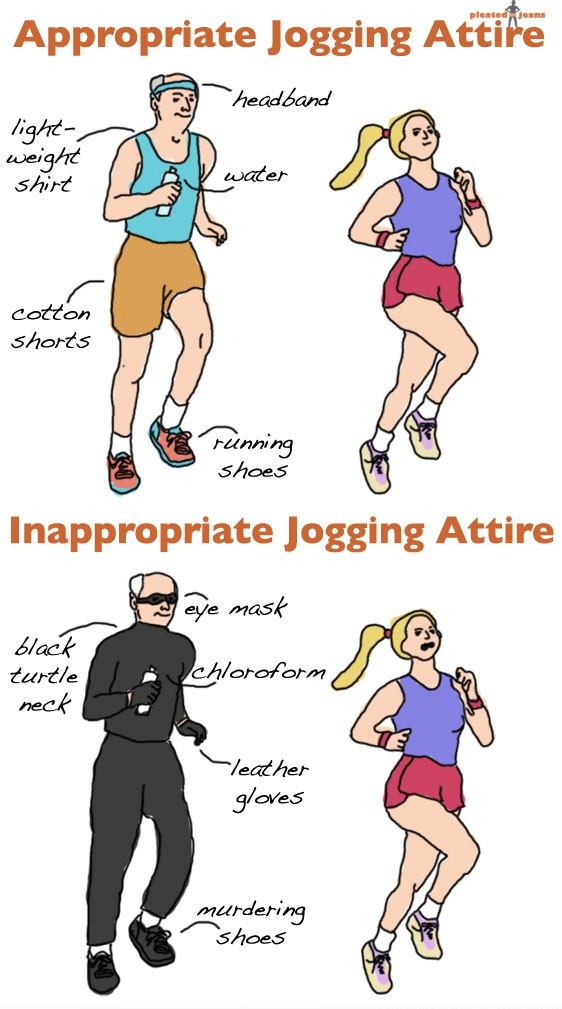 Appropriate Jogging Attire Meme by nawafwaleed ) Memedroid