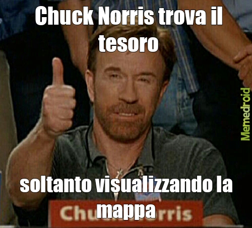 Chuck e i tesori - meme