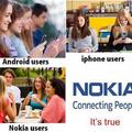Nokia-connecting people since... dunno :D