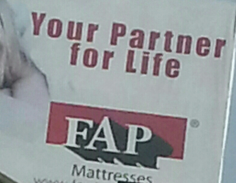 Forever alone matresses called fap advertisement - meme