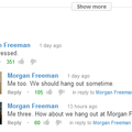 Morgan Freeman Party