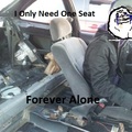 forever alone car