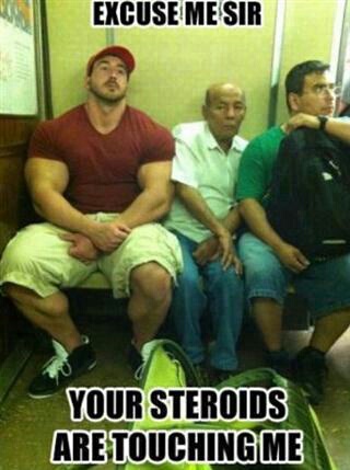 Dem steroids - meme