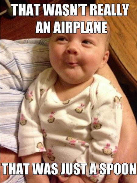 airplane spoon - meme