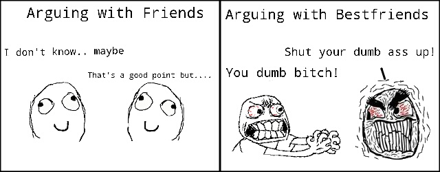 Arguing and stuff.. and stuff... - meme