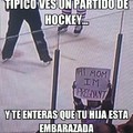 partido de hockey...
