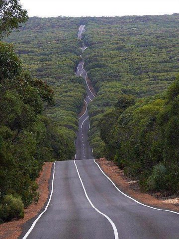 Who wants to travel on this road? - meme